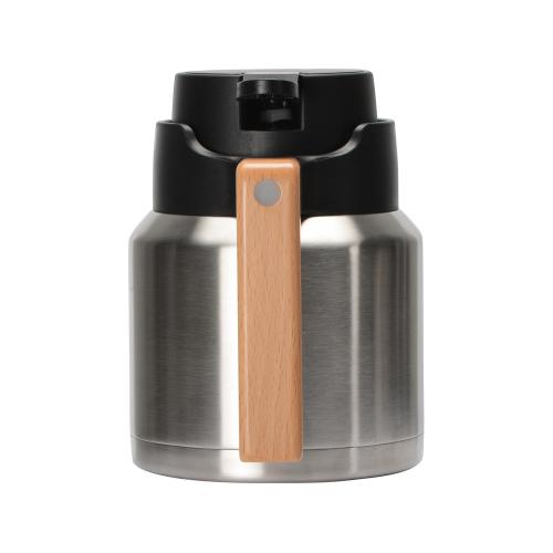 Кофепот с деревянной ручкой, 850 мл; - купить именные сувениры в Воронеже