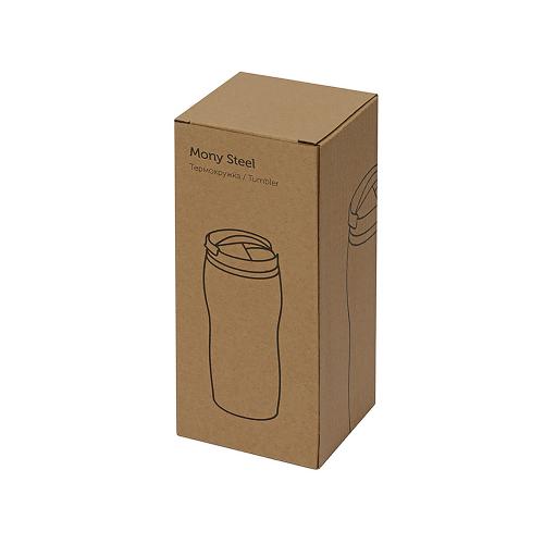 Термокружка Mony Steel 350 мл, soft touch; - купить именные сувениры в Воронеже