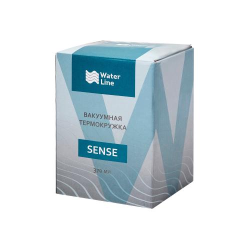 Вакуумная термокружка Sense, непротекаемая крышка; - купить подарки с логотипом в Воронеже