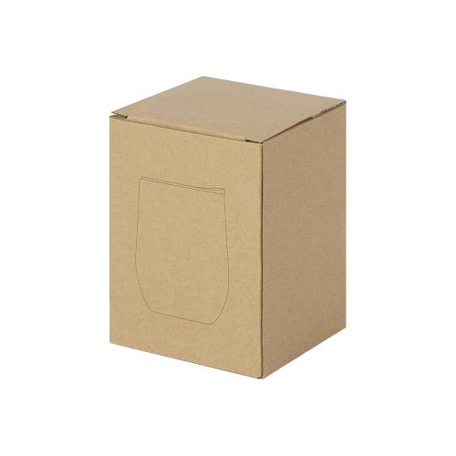 Вакуумная термокружка Sense, непротекаемая крышка, крафтовая упаковка; - купить подарки с логотипом в Воронеже