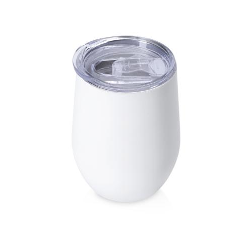 Термокружка Vacuum mug C1, soft touch, 370мл, белый