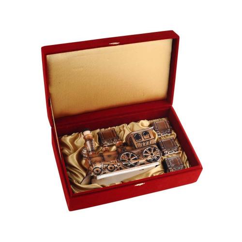 Набор для водки Железнодорожный состав; - купить необычные подарки в Воронеже