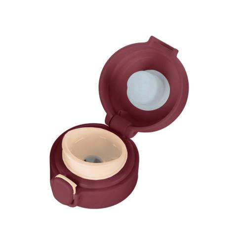 Вакуумная термокружка Waterline c кнопкой Guard, 400 мл, тубус; - купить подарки с логотипом в Воронеже