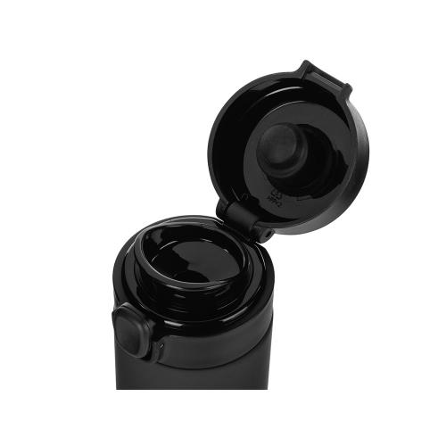 Вакуумная термокружка Waterline c кнопкой Guard, 400 мл, тубус; - купить подарки с логотипом в Воронеже