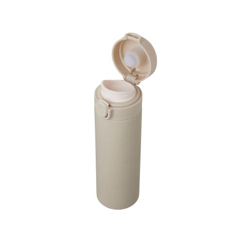 Вакуумная термокружка Waterline c кнопкой Guard, 400 мл, тубус; - купить именные сувениры в Воронеже