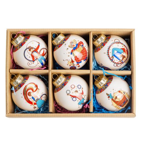 Набор новогодних шаров; - купить подарки с логотипом в Воронеже