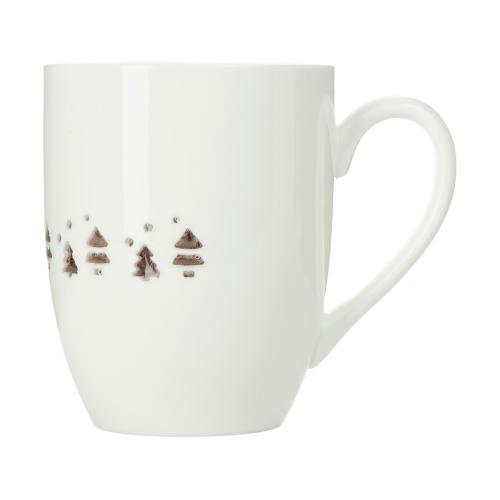 Кружка c прозрачной глазурью Twinkling Trees; - купить подарки с логотипом в Воронеже