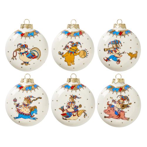 Набор новогодних игрушек; - купить необычные подарки в Воронеже