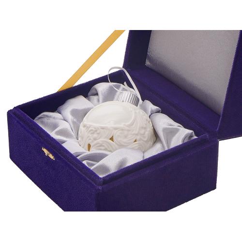 Шар новогодний с подсветкой и зоной для персонализации; - купить подарки с логотипом в Воронеже