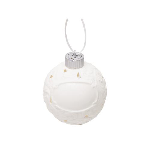 Шар новогодний с подсветкой и зоной для персонализации; - купить именные сувениры в Воронеже