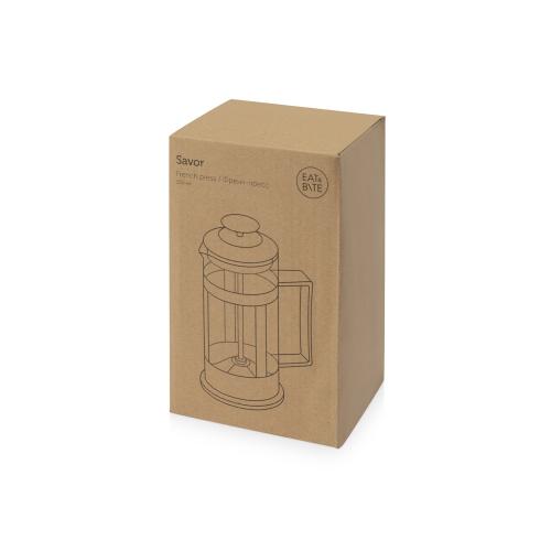 Пластиковый френч-пресс Savor, 350 мл; - купить именные сувениры в Воронеже