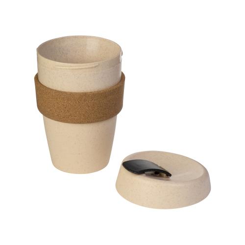 Стакан из пшеничного волокна с двойными стенками Pino; - купить именные сувениры в Воронеже