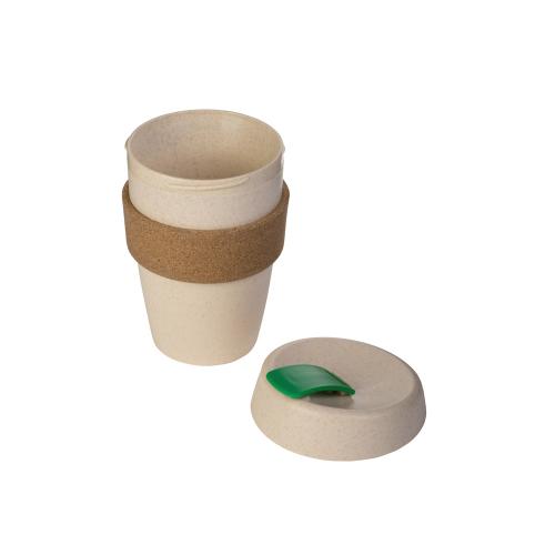 Стакан из пшеничного волокна с двойными стенками Pino; - купить именные сувениры в Воронеже