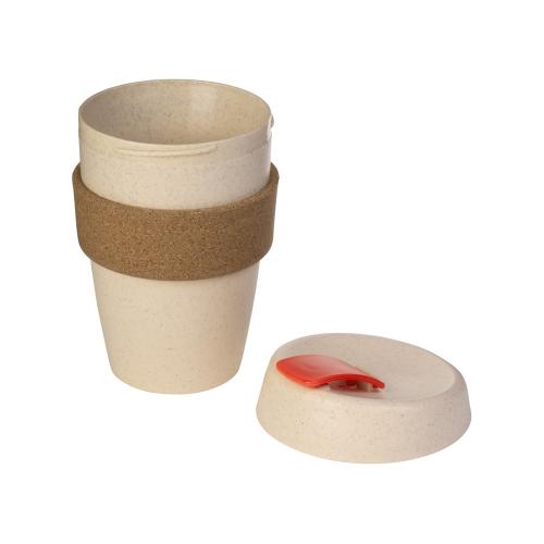 Стакан из пшеничного волокна с двойными стенками Pino; - купить именные сувениры в Воронеже