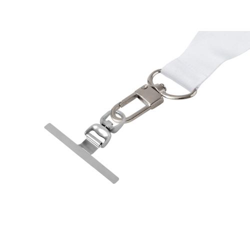 Ланъярд 2,5 см под сублимацию с трендовым карабином; - купить именные сувениры в Воронеже