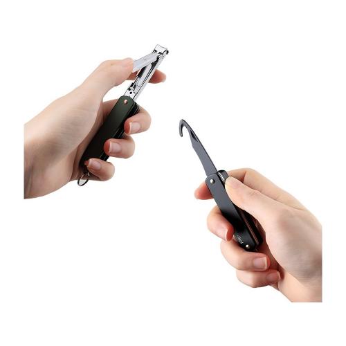 Мультитул-книпсер Nextool Multi Functional Nail Clipper, черный; - купить необычные сувениры в Воронеже