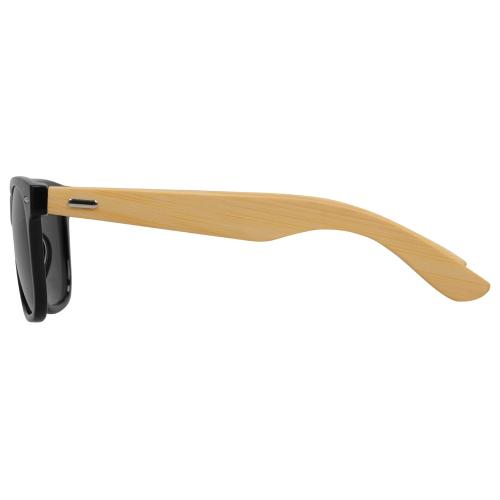 Солнцезащитные очки Rockwood с бамбуковыми дужками в сером футляре; - купить подарки с логотипом в Воронеже