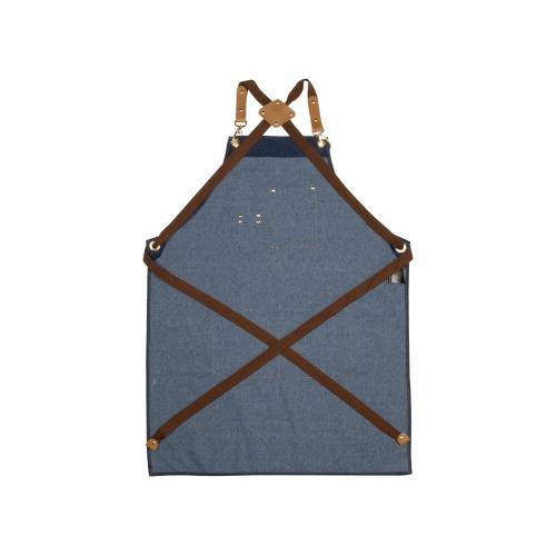 Джинсовый фартук с карманами Fry; - купить именные сувениры в Воронеже