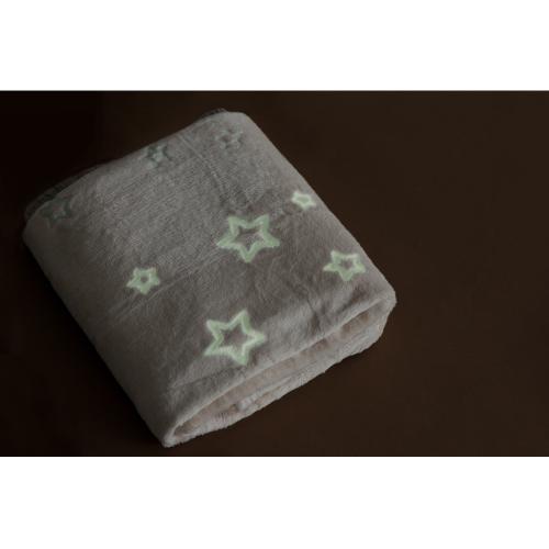 Плед из флиса Новогодний светящийся; - купить именные сувениры в Воронеже