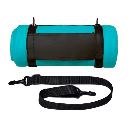 Плед Нежность с плечавым ремнем; - купить подарки с логотипом в Воронеже