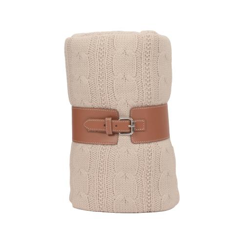 Плед акриловый Braid; - купить именные сувениры в Воронеже