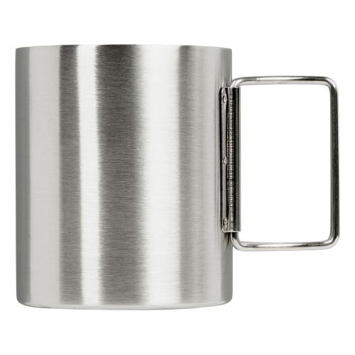 Стальная кружка с двойными стенками и складными ручками Kamchatka; - купить необычные подарки в Воронеже