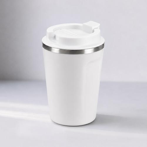 Термокружка CAFe COMPACT, 380 мл, белый