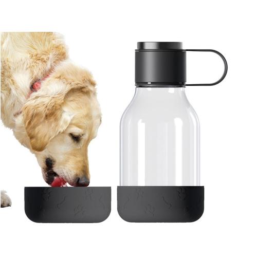 Бутылка для воды 2-в-1 Dog Bowl Bottle со съемной миской для питомцев, 1500 мл; - купить подарки с логотипом в Воронеже