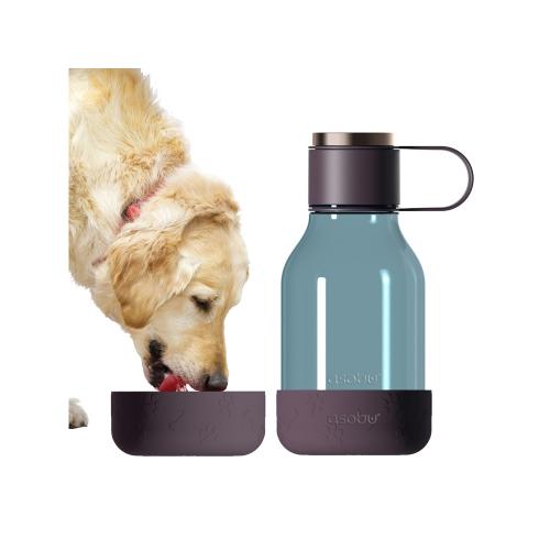 Бутылка для воды 2-в-1 Dog Bowl Bottle со съемной миской для питомцев, 1500 мл; - купить необычные подарки в Воронеже