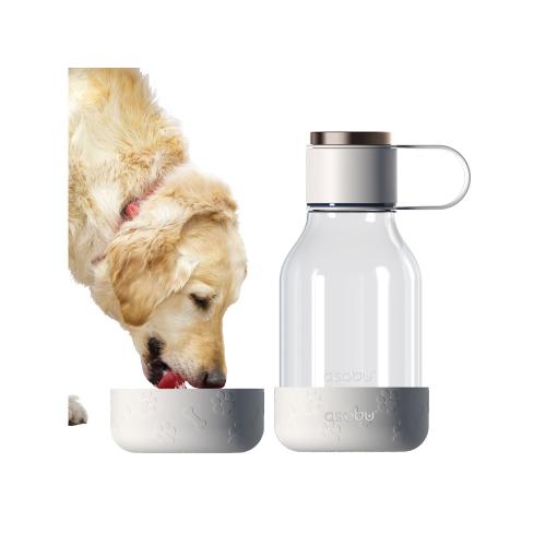 Бутылка для воды 2-в-1 Dog Bowl Bottle со съемной миской для питомцев, 1500 мл; - купить необычные подарки в Воронеже
