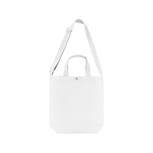 Сумка Helfer из хлопка на кнопке с регулирующейся лямкой; - купить подарки с логотипом в Воронеже