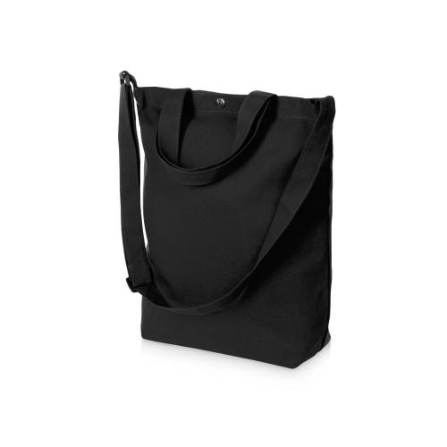 Сумка Helfer из хлопка на кнопке с регулирующейся лямкой; - купить необычные подарки в Воронеже