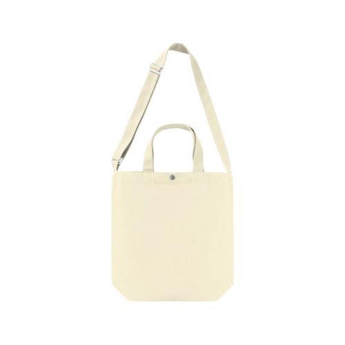 Сумка Helfer из хлопка на кнопке с регулирующейся лямкой; - купить подарки с логотипом в Воронеже