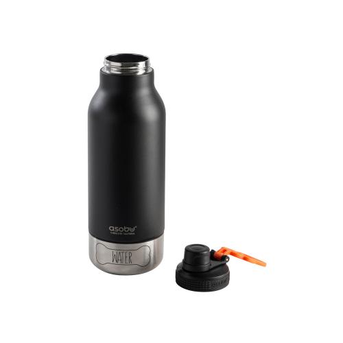 Вакуумный термос Buddy 3-в-1 со съемными мисками для питомцев, 1000 мл; - купить необычные подарки в Воронеже