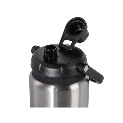 Вакуумный термос Canyon Jug из переработанной стали, серебристый; - купить именные сувениры в Воронеже