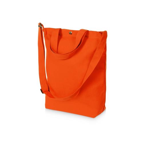 Сумка Helfer из хлопка на кнопке с регулирующейся лямкой; - купить необычные подарки в Воронеже