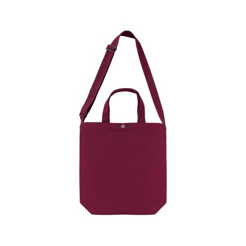 Сумка Helfer из хлопка на кнопке с регулирующейся лямкой; - купить подарки с логотипом в Воронеже