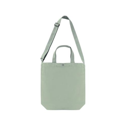 Сумка Helfer из хлопка на кнопке с регулирующейся лямкой; - купить подарки с логотипом в Воронеже