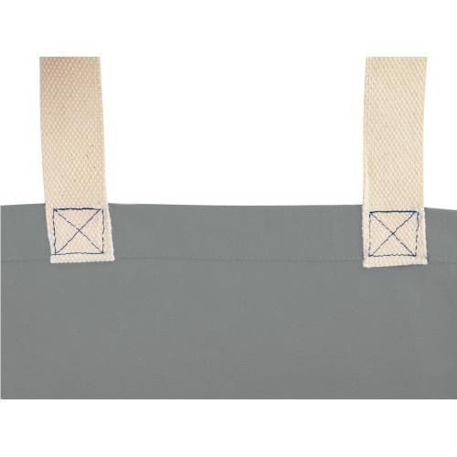 Сумка Donny из хлопка с донной складкой и парусиновыми ручками; - купить именные сувениры в Воронеже