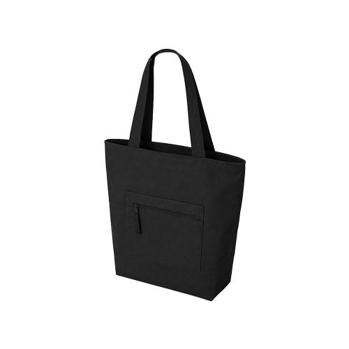 Сумка на молнии Zipper  Neo из хлопка 280 г c карманом на молнии спереди; - купить необычные подарки в Воронеже