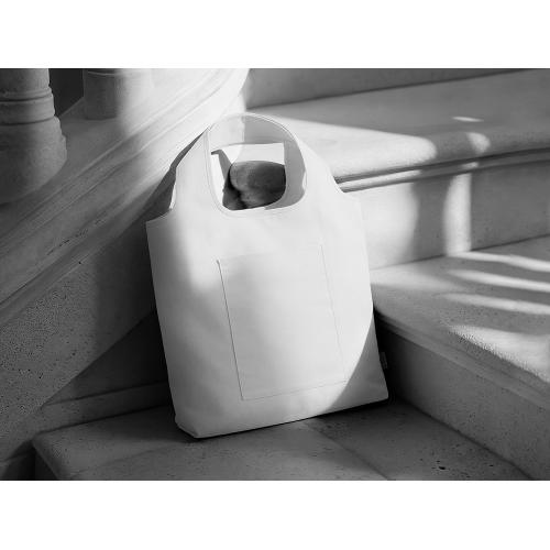 Сумка-шоппер Vest из хлопка 340 г/м2, белый