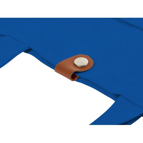 Сумка Clip из хлопка 340 г/м2 с застежкой из экокожи; - купить подарки с логотипом в Воронеже