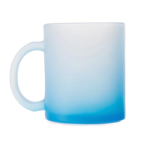 Стеклянная матовая кружка Омбре с градиентом для сублимации; - купить необычные сувениры в Воронеже