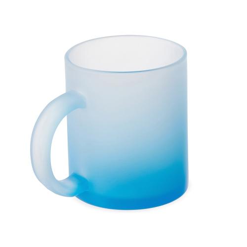 Стеклянная матовая кружка Омбре с градиентом для сублимации; - купить необычные подарки в Воронеже