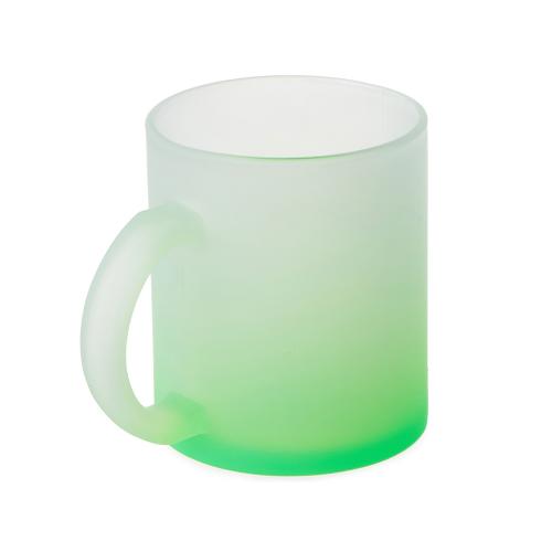 Стеклянная матовая кружка Омбре с градиентом для сублимации; - купить необычные подарки в Воронеже
