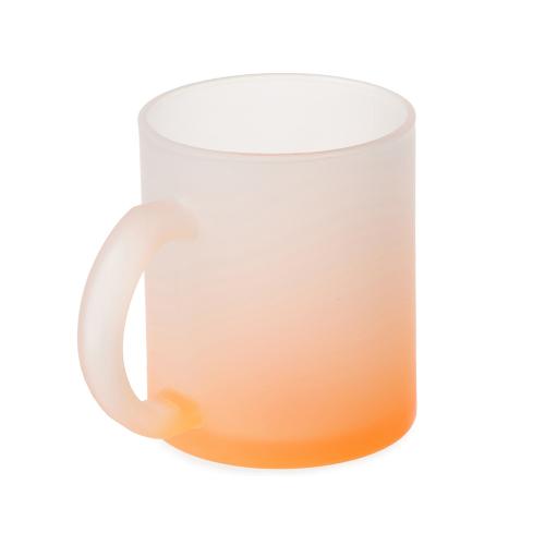 Стеклянная матовая кружка Омбре с градиентом для сублимации; - купить необычные подарки в Воронеже