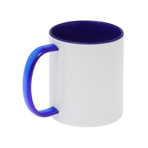 Керамическая кружка со стеклянной ручкой для сублимации Charm; - купить необычные сувениры в Воронеже