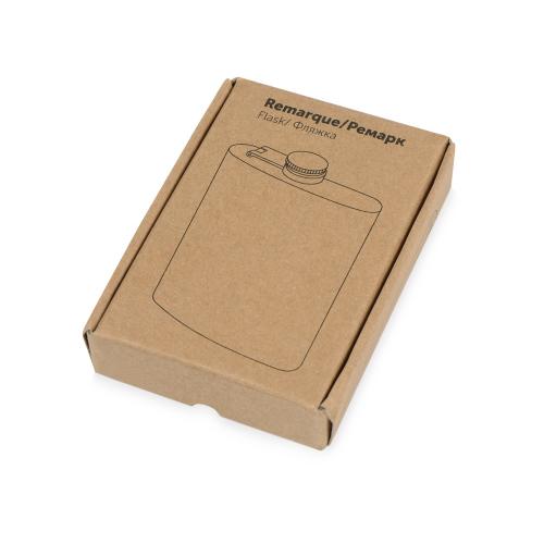 Фляжка 240 мл Remarque soft touch, 304 сталь; - купить подарки с логотипом в Воронеже