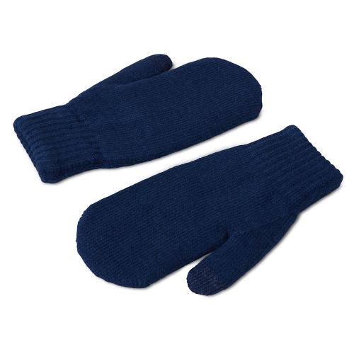 Варежки Dunant, темно-синий