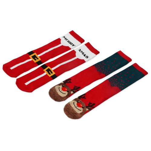Набор носков с рождественской символикой в мешке мужские, 2 пары; - купить бизнесс-сувениры в Воронеже